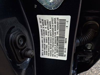 2021 Honda Civic Sedan EX