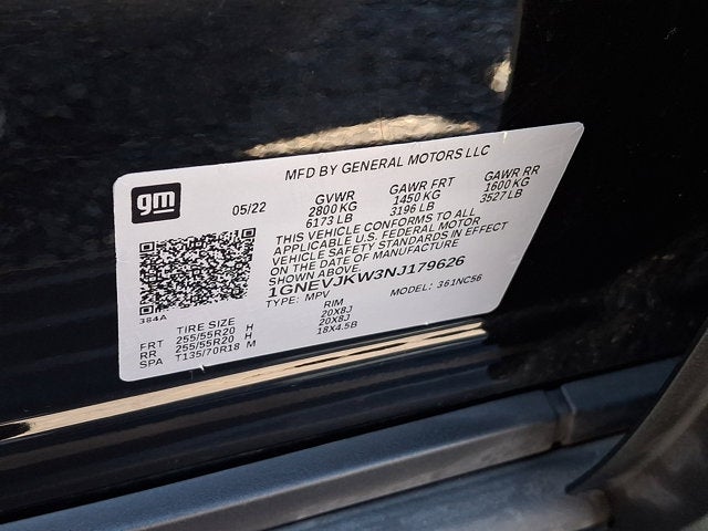 2022 Chevrolet Traverse RS