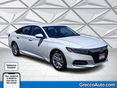 2018 Honda Accord Sedan LX 1.5T