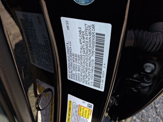 2022 Honda Accord Sedan Sport SE