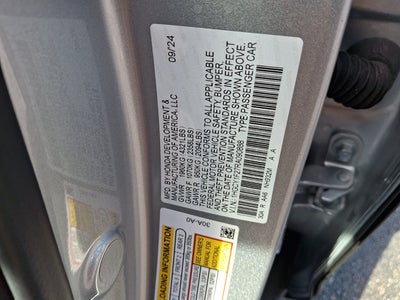 2024 Honda Accord Sedan LX