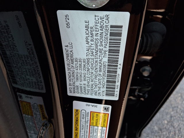 2025 Honda Accord Sedan LX