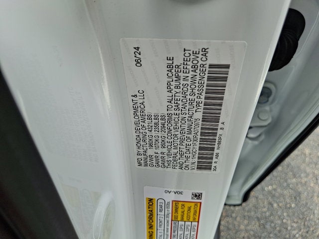 2024 Honda Accord Sedan EX
