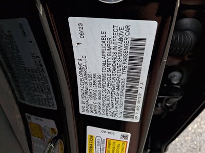 2023 Honda Accord Sedan Base