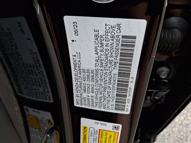2023 Honda Accord Sedan Base