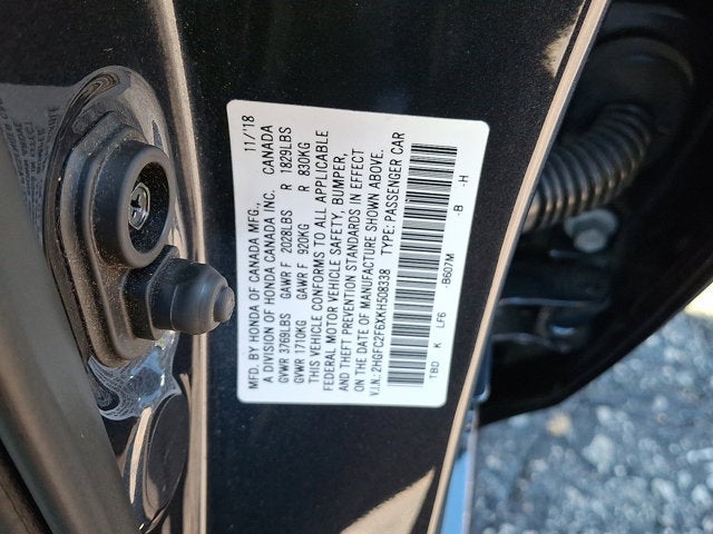 2019 Honda Civic Sedan LX