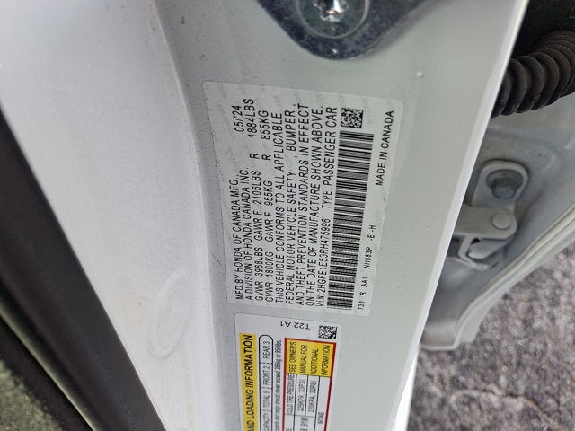 2024 Honda Civic Si Sedan