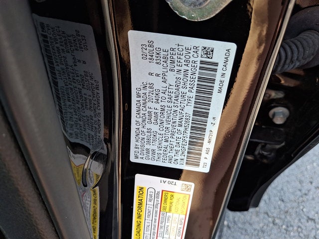 2023 Honda Civic Sedan Sport