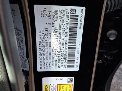 2023 Honda Civic Sedan Sport