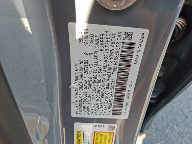 2025 Honda Civic Sedan Sport