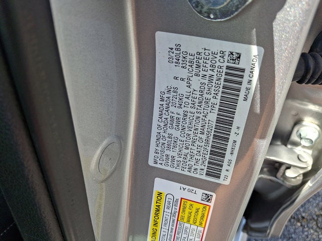 2024 Honda Civic Sedan Sport