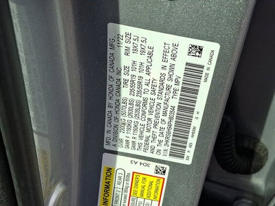 2023 Honda CR-V Hybrid Sport Touring