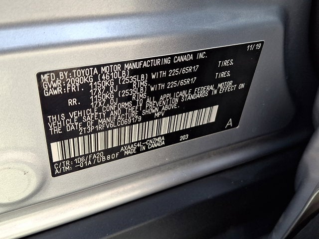 2020 Toyota RAV4 XLE