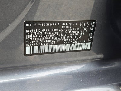 2018 Volkswagen Golf Alltrack S