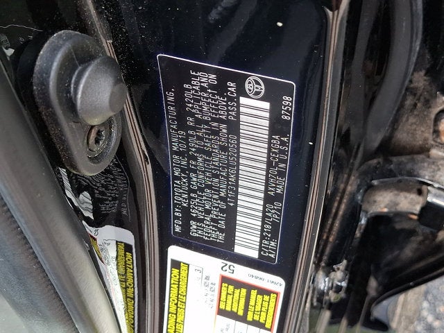 2020 Toyota Camry Hybrid XLE