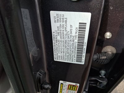 2023 Honda Ridgeline RTL