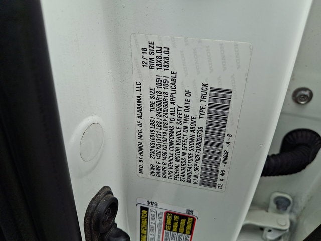 2019 Honda Ridgeline RTL-E