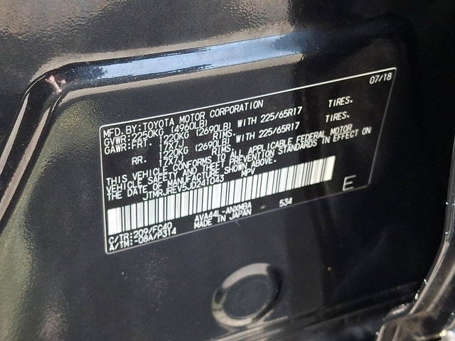 2018 Toyota RAV4 Hybrid XLE