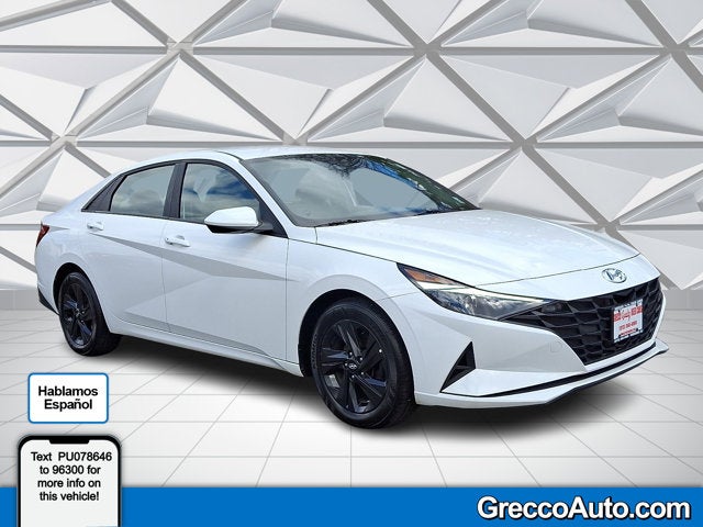 2023 Hyundai Elantra Hybrid Blue