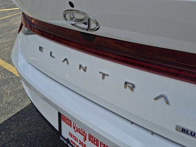 2023 Hyundai Elantra Hybrid Blue
