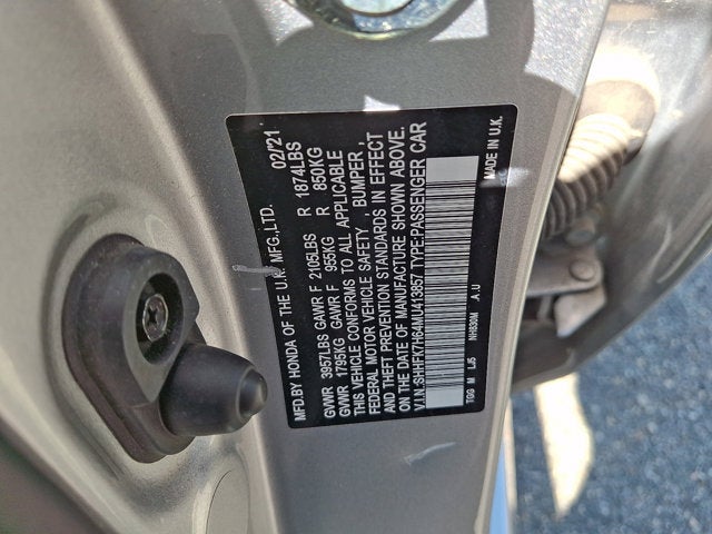 2021 Honda Civic Hatchback Base