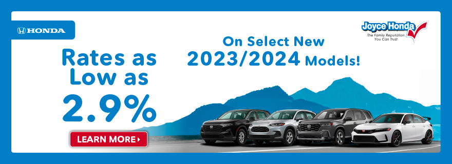 On Select New 2023/2024 Models