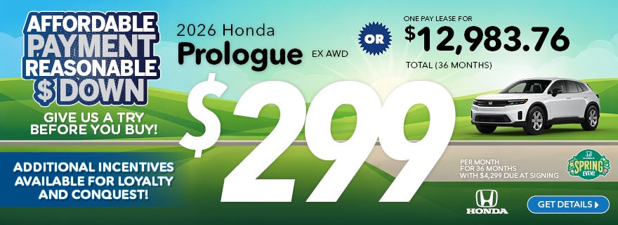 2026 Honda Prologue EX AWD
