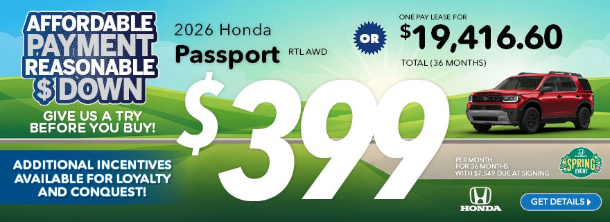 2026 Honda Passport TrailSport AWD