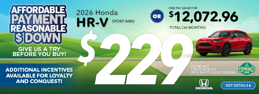 2026 Honda HR-V