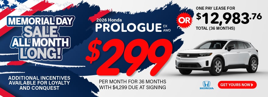 2026 Honda Prologue EX AWD