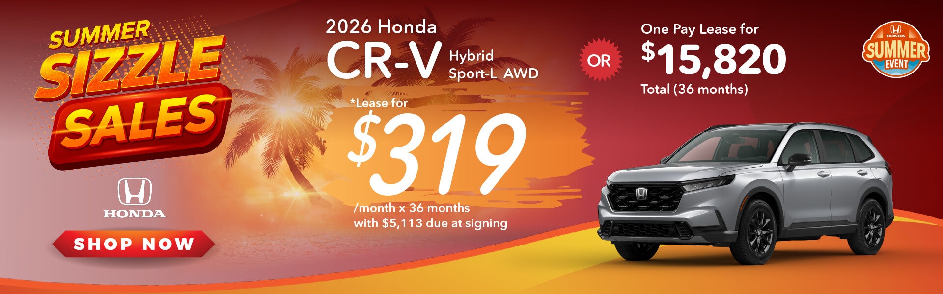 2026 Honda CR-V Hybrid Sport-L AWD