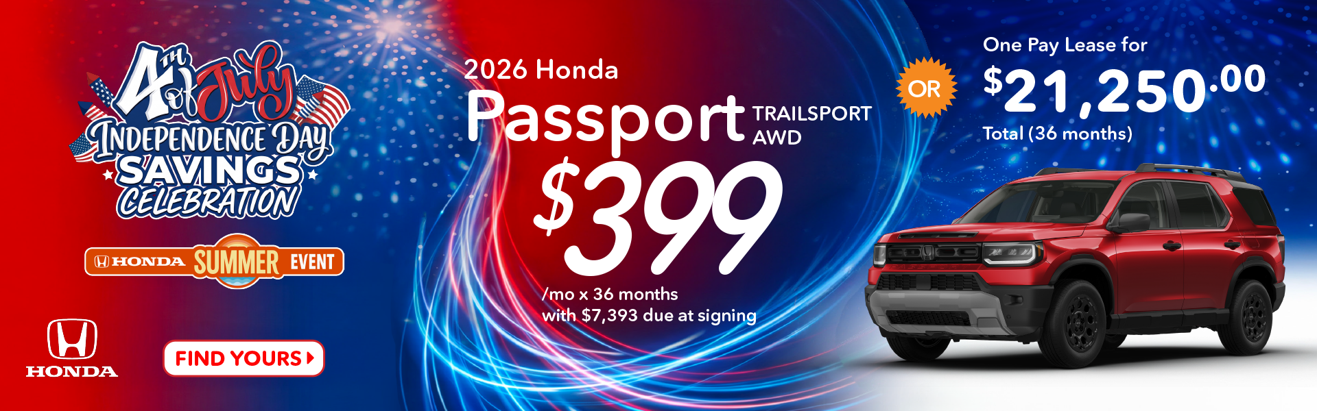 2026 Honda Passport TrailSport AWD