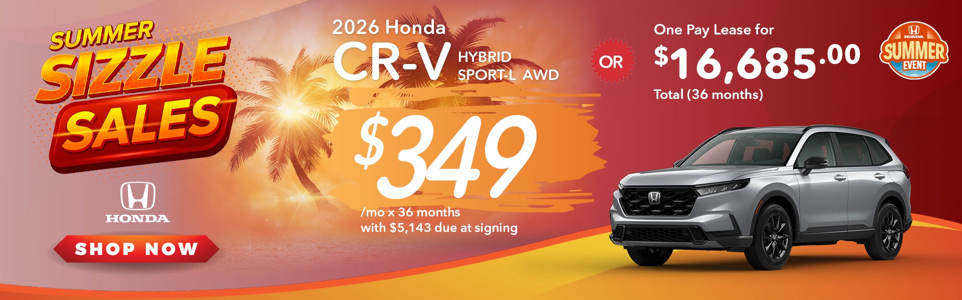 2026 Honda CR-V Hybrid Sport-L AWD