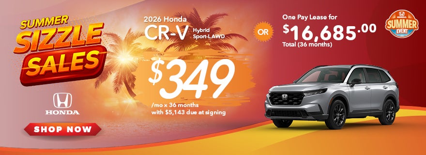 2026 Honda CR-V Hybrid Sport-L AWD