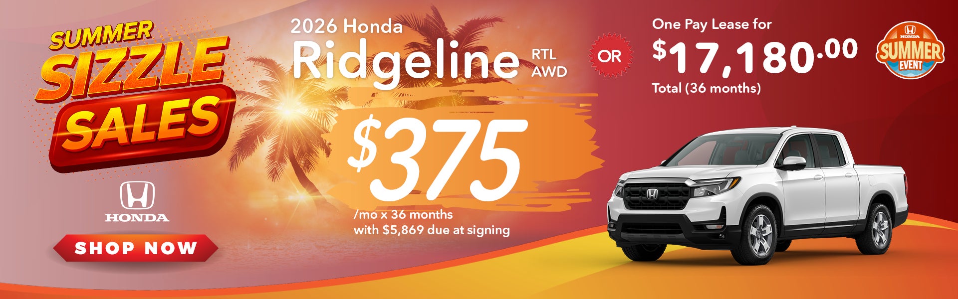 2026 Honda Ridgeline RTL AWD