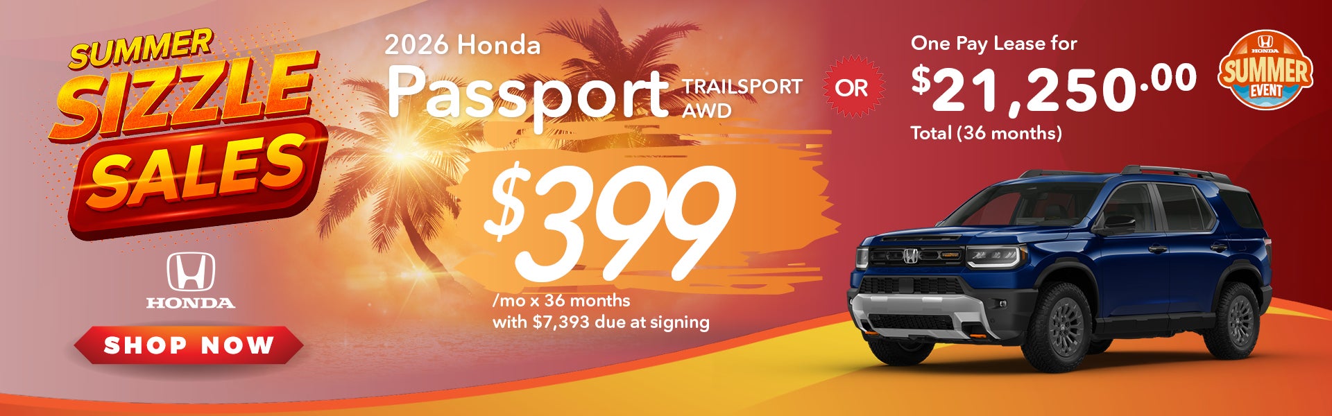 2026 Honda Passport TrailSport AWD