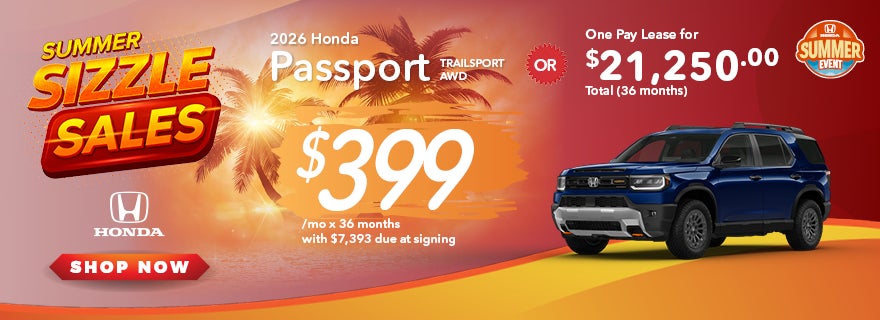 2026 Honda Passport TrailSport AWD