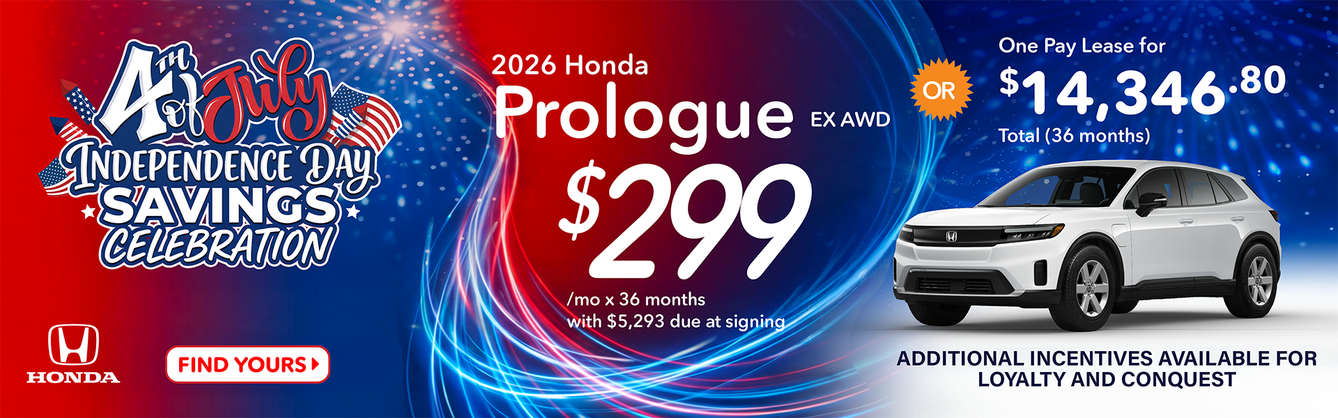 2026 Honda Prologue EX AWD