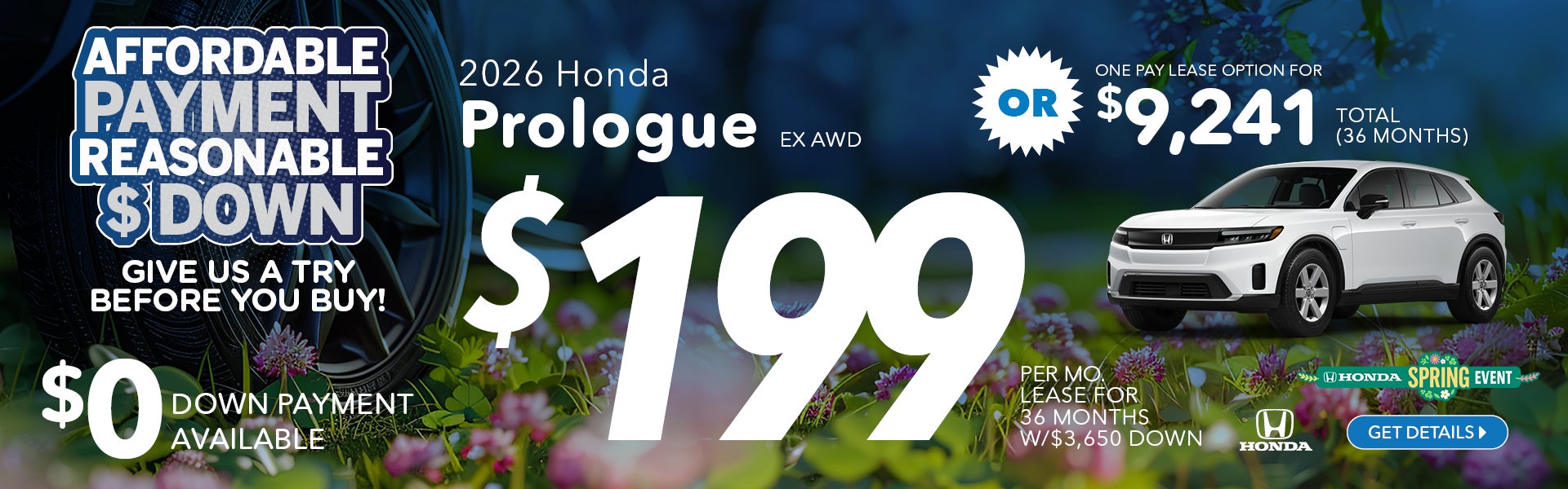 2026 Honda Prologue EX AWD