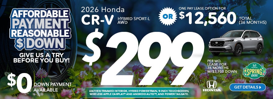2026 Honda CR-V Hybrid Sport-L AWD
