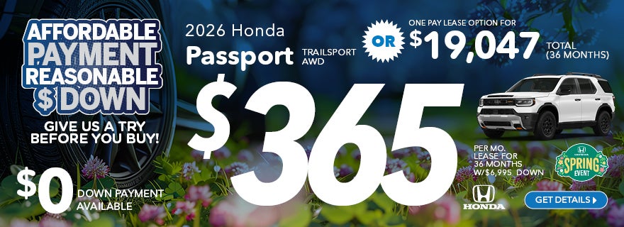 2026 Honda Passport TrailSport AWD
