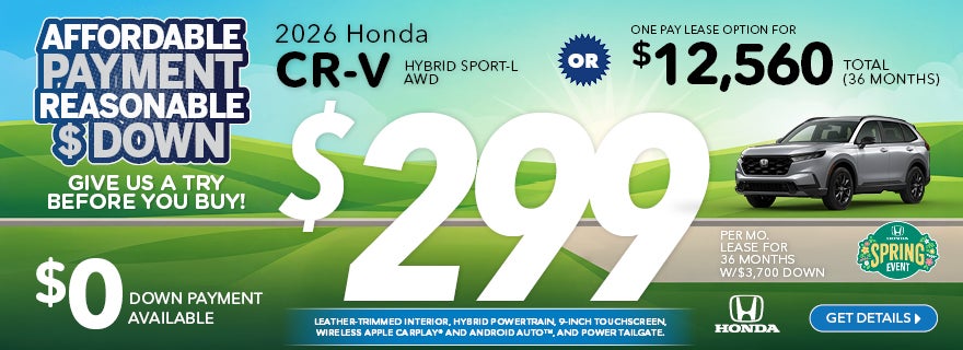 2026 Honda CR-V Hybrid Sport-L AWD