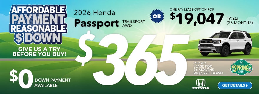 2026 Honda Passport TrailSport AWD