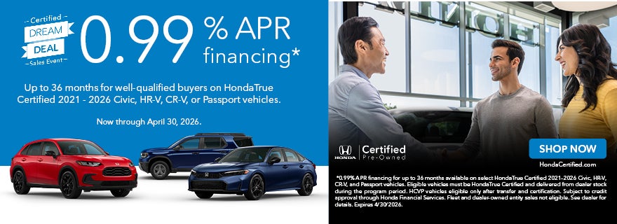 0.99% APR