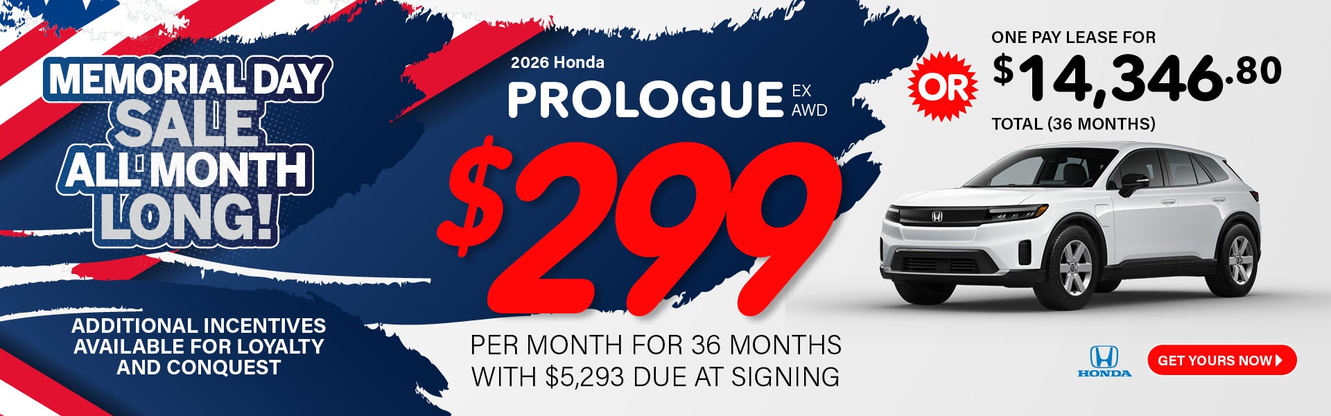 2026 Honda Prologue EX AWD