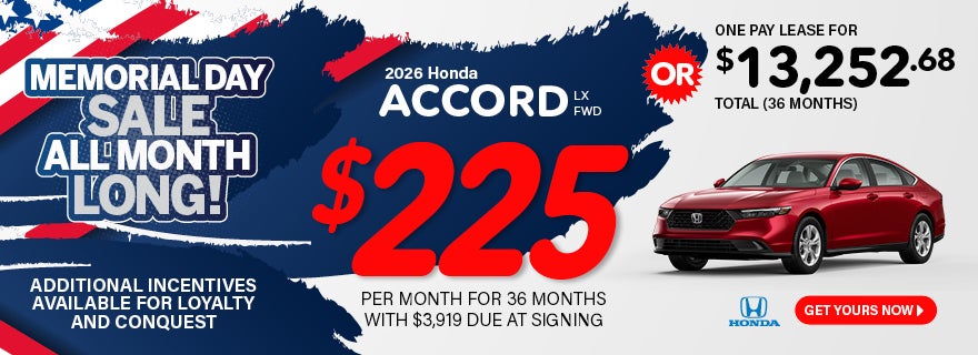 2026 Honda Accord