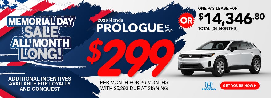 2026 Honda Prologue EX AWD