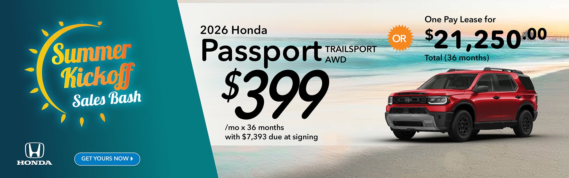 2026 Honda Passport TrailSport AWD