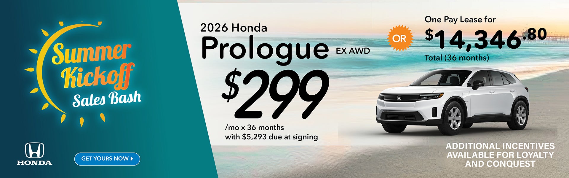 2026 Honda Prologue EX AWD