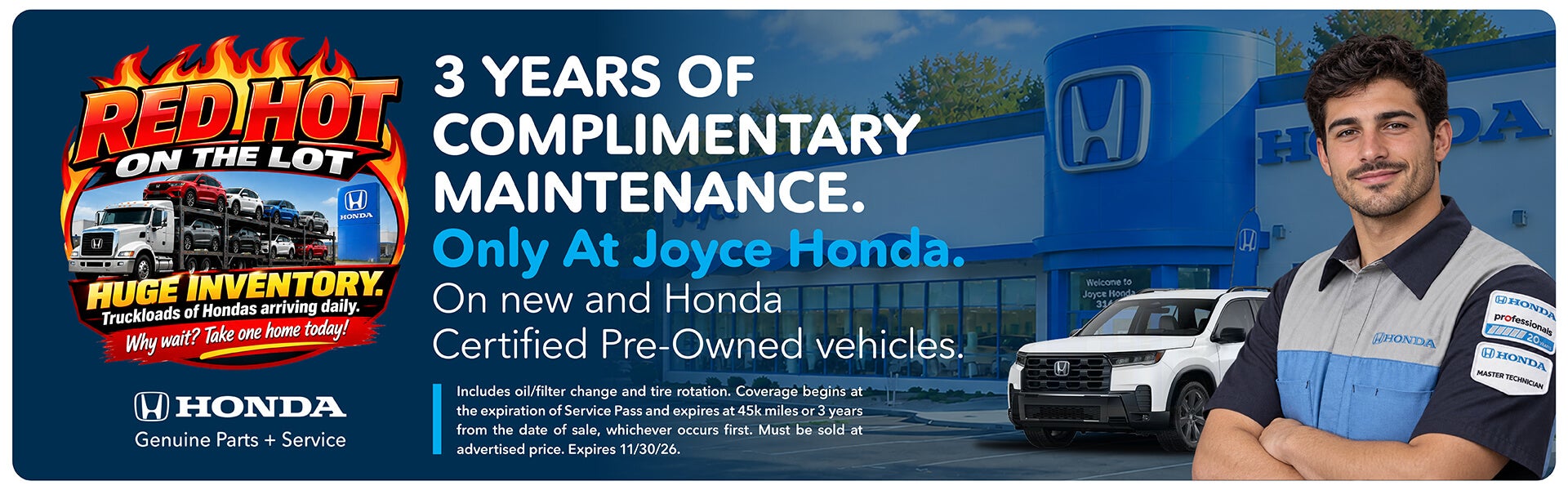 3 yrs maintenance